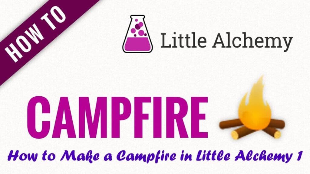 How to Make a Campfire in Little Alchemy 1