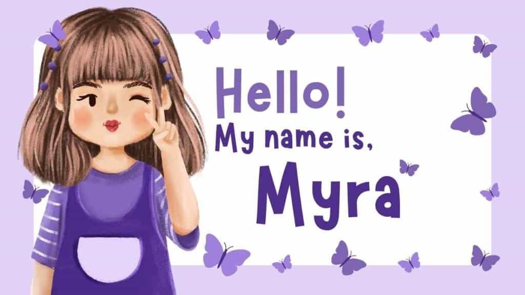 Myra Name Meaning