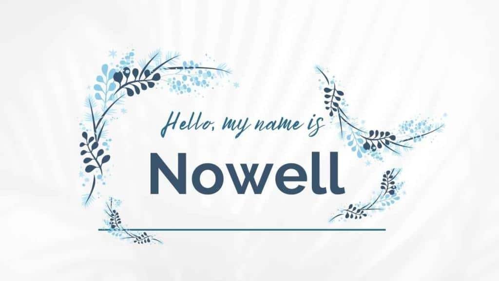 Nowell Name Meaning