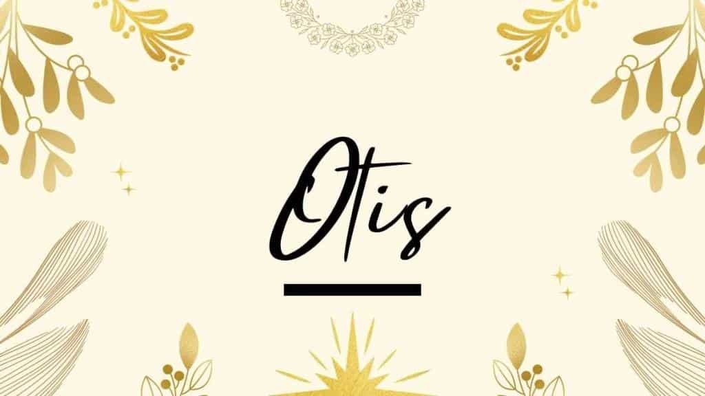 Otis Name Wallpaper